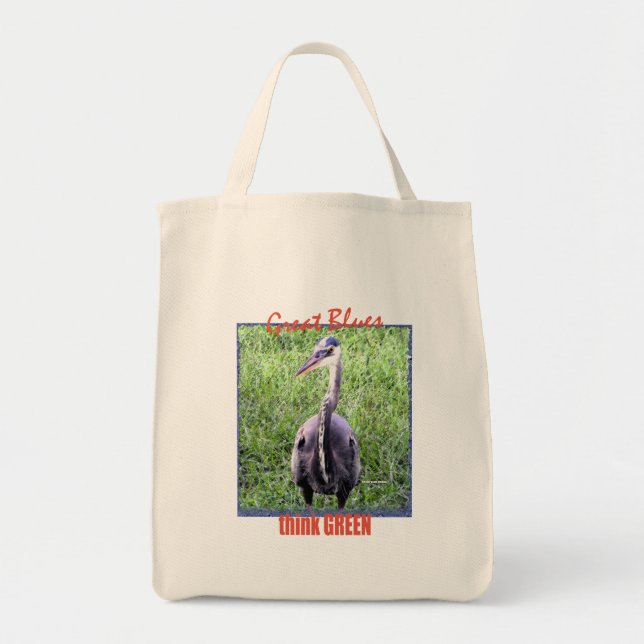 Tote Bag Grands bleus (Devant)