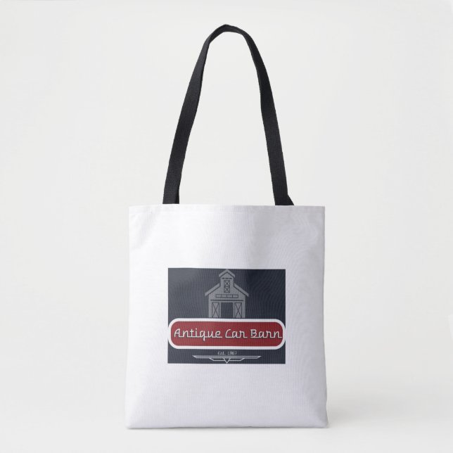 Tote Bag Grange de voitures anciennes  (Devant)