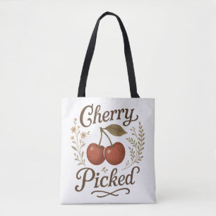 Tote Bag Graphique Cottagecore Tendances Choisis