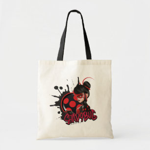 Tote Bag Graphique de caractères de Shadybug à revers Mirac