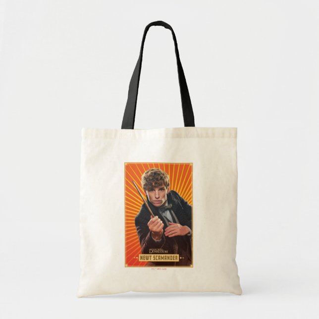 Tote Bag Graphique de caractères Newt Scamander (Devant)