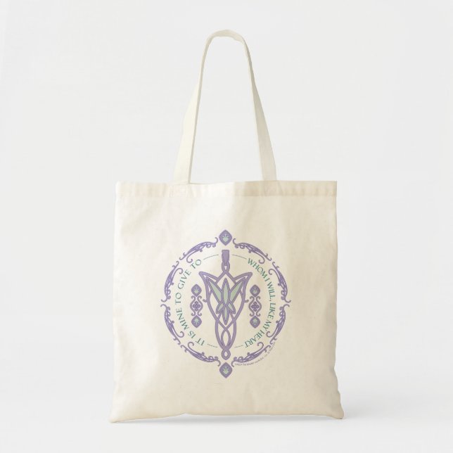 Tote Bag Graphique de citation ARWEN™ Evenstar (Devant)