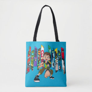 Tote Bag Graphique de collection d'Aliens Ben 10