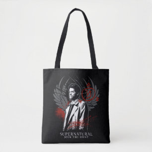 Tote Bag Graphique de graffiti de Castiel surnaturel