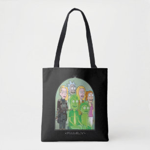 Tote Bag Graphique de la famille Rick et Morty
