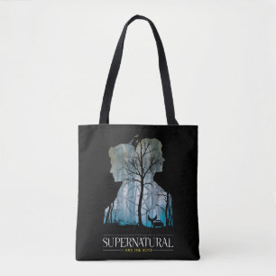 Tote Bag Graphique de la forêt surnaturelle de Winchester B