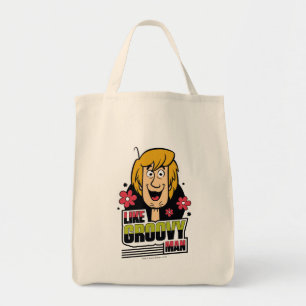 Tote Bag Graphique de Shaggy "Like Super Man"