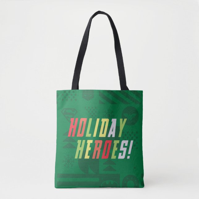 Tote Bag Graphique des héros de vacances de la Ligue de Jus (Devant)