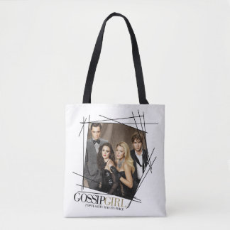 Tote Bag Graphique du groupe de glamour Gossip Girl