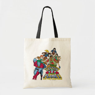 Tote Bag Graphique du logo Captain Planet & Planeteers Grou