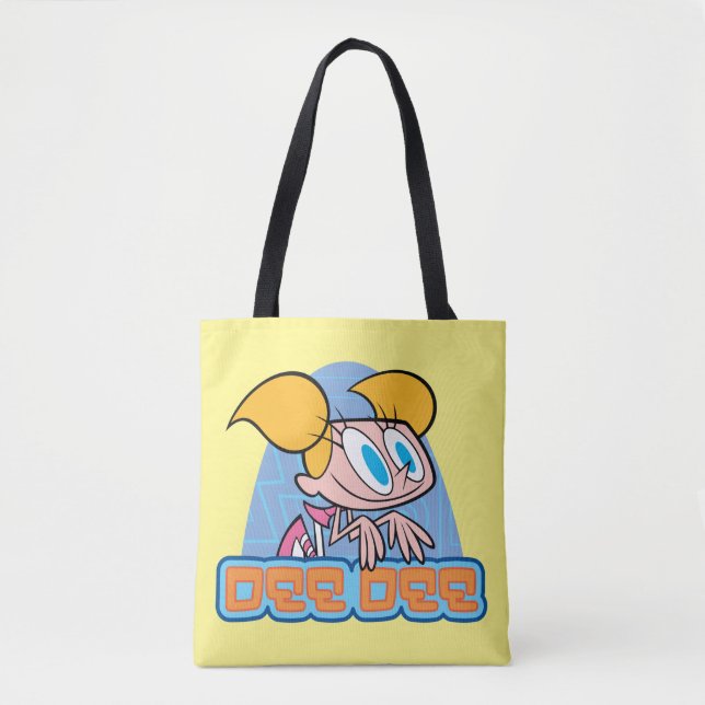 Tote Bag Graphique Nom du caractère Dee Dee (Devant)
