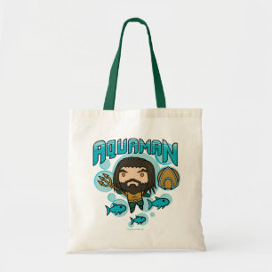 Tote Bag Graphique sous-marin d'Aquaman   Chibi Aquaman