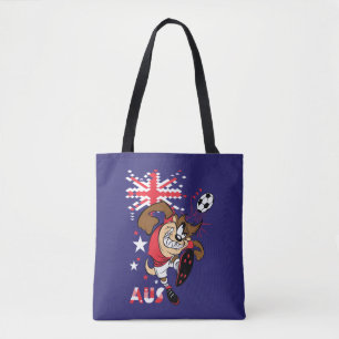 Tote Bag Graphisme TAZ™ Team Australia Soccer