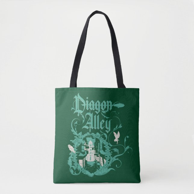 Tote Bag Graphisme vintage DIAGON ALLEY™ (Devant)