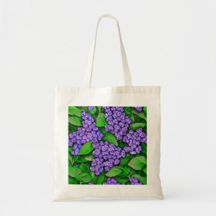 Tote Bag Gras Lilac Fleurs Canvas Fourre-tout