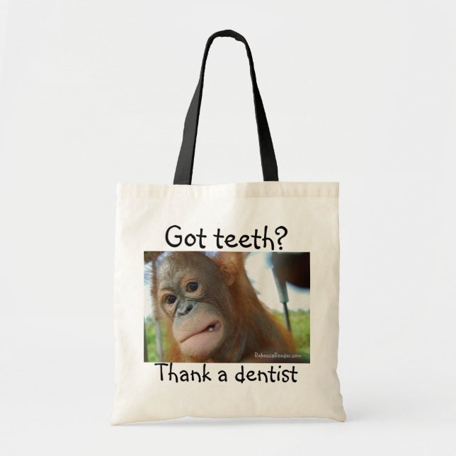 Tote Bag Gratitude de dentiste (Devant)