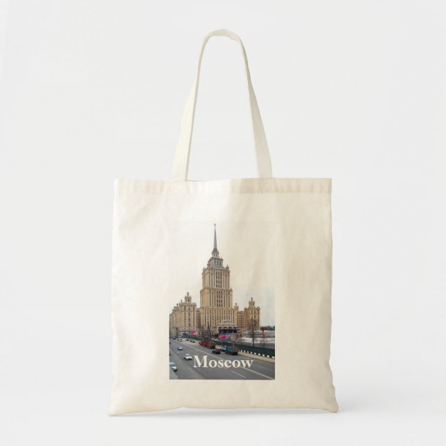 Tote Bag gratte-ciel de Moscou (Devant)