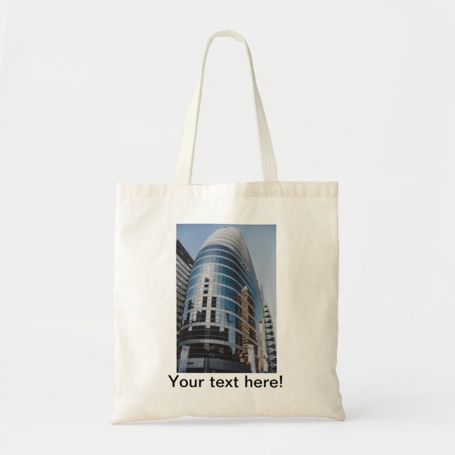 Tote Bag gratte-ciel en verre de Dubaï (Devant)