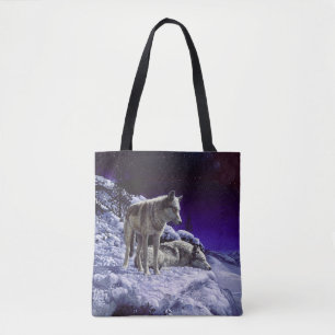 Tote Bag Gray Wolves