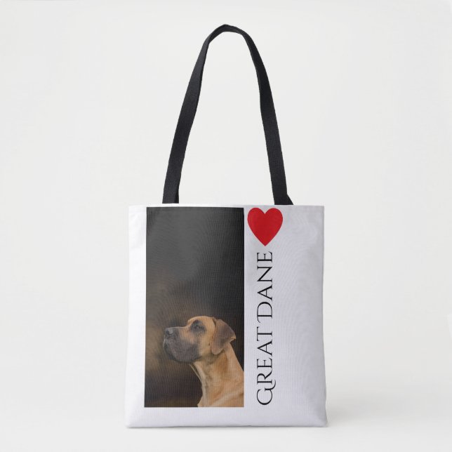 Tote Bag Great dane Fourre-tout (Devant)