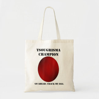 Tote Bag Grec Orthodoxe Pâques Funky oeuf rouge