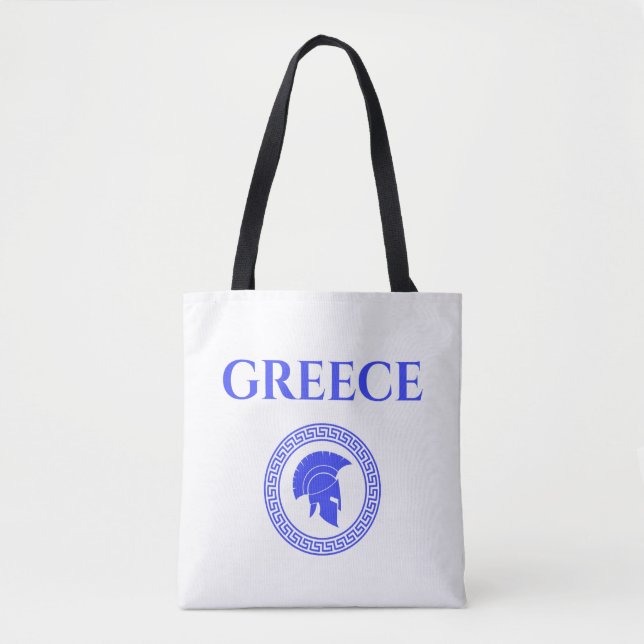 Tote Bag Grèce Spartan (Devant)
