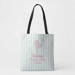 Tote Bag Gree Palm Spring Pastel Beach Enterrement de Vie d