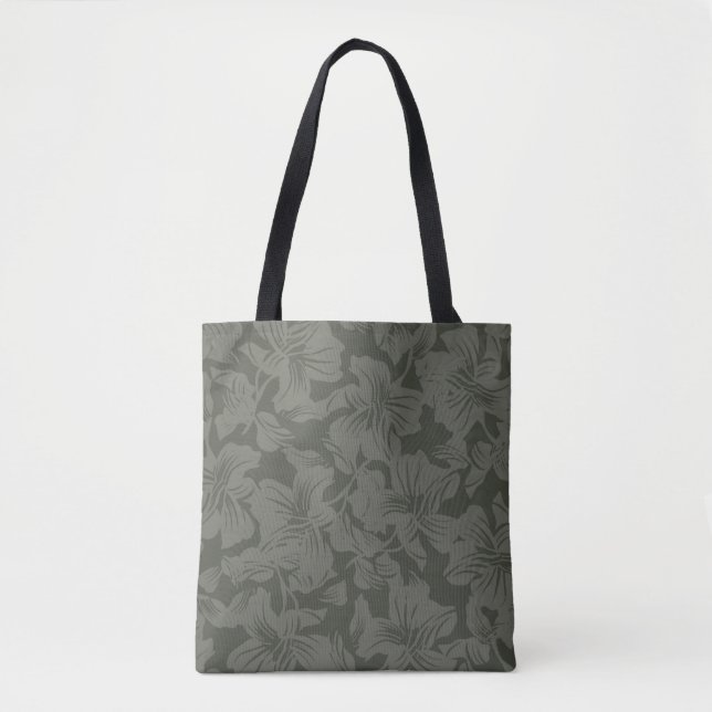 Tote Bag Green Floral seamless pattern backgroundabstract,  (Devant)