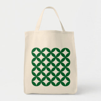 Tote Bag Green Shippo Grocery Fourre-tout
