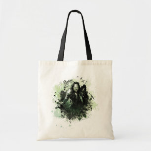 Tote Bag Greenish Aragorn Vector Collage