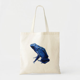 Tote Bag Grenouille à tarte à poison bleu