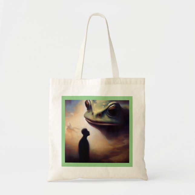 Tote Bag Grenouille animale 1 (Devant)