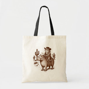 Tote Bag Grenouille Cowboy