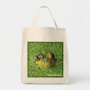 Tote Bag Grenouille dans les algues vertes