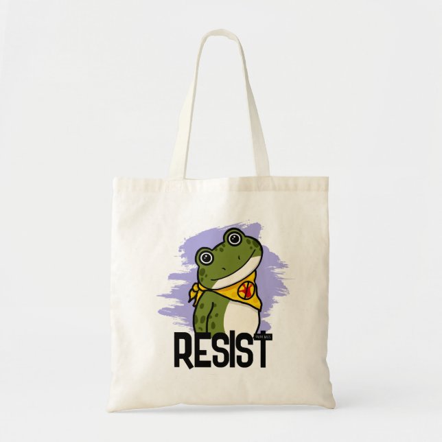 Tote Bag Grenouille de la liberté (Devant)