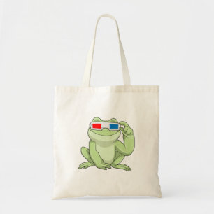 Tote Bag Grenouille Glasses