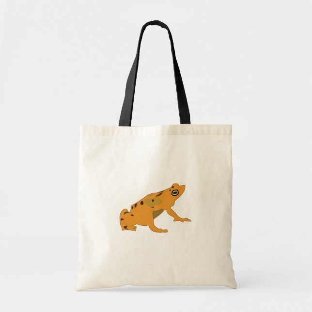 Tote Bag Grenouille Grenouille dorée  (Devant)