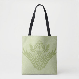 Tote Bag Grenouille léopard