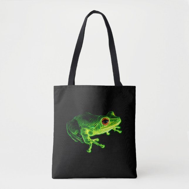 Tote Bag Grenouille verte (Devant)