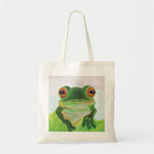Tote Bag Grenouille verte Se détendre dans l'étang