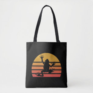 Tote Bag Grenouille Vintage