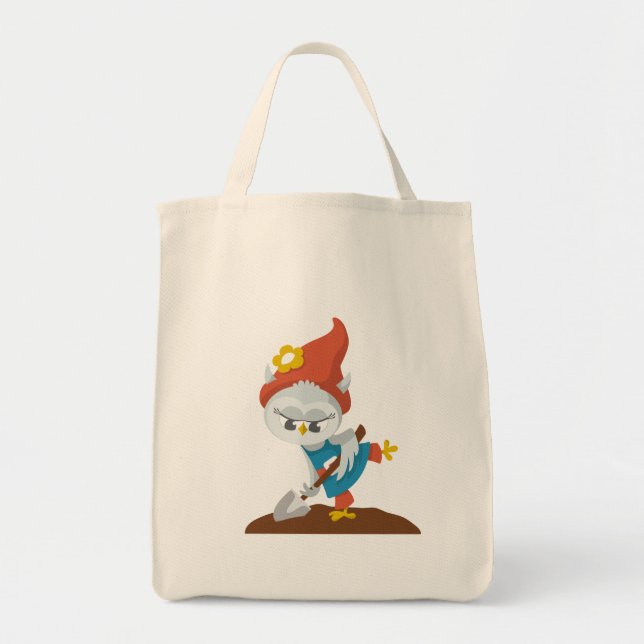 Tote Bag Greww dans le jardin (Devant)