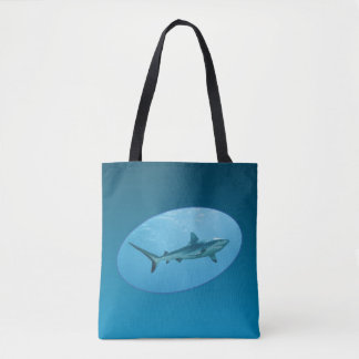 Tote Bag Grey Reefshark, Yap Island - Photographic design |