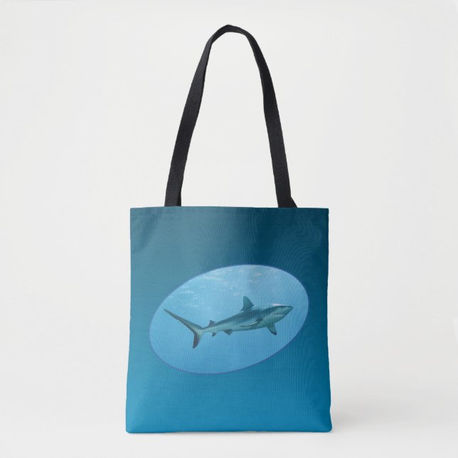 Tote Bag Grey Reefshark, Yap Island - Photographic design | (Devant)