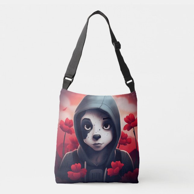 Tote Bag grey sweater (Devant)