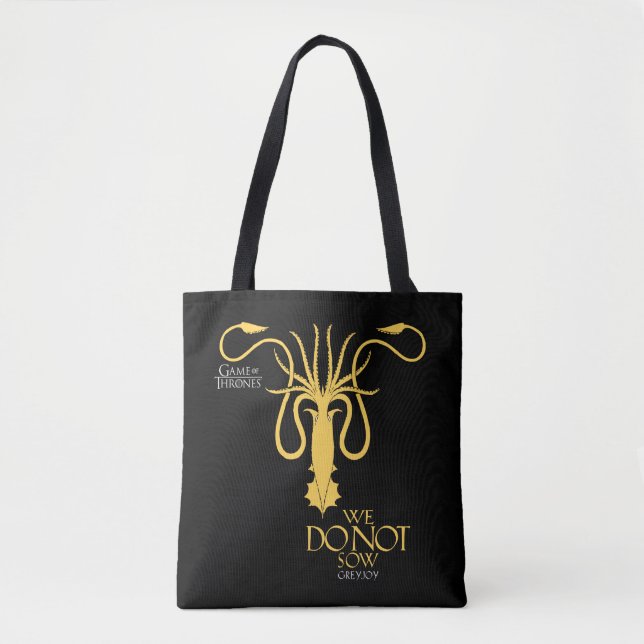 Tote Bag Greyjoy Sigil - Nous ne semons pas (Devant)