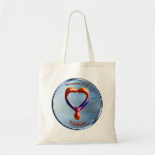 Tote Bag Gribouillage sur le symbole de l'amitié