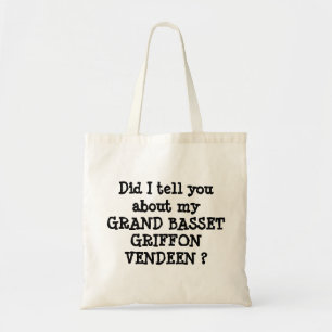 TOTE BAG GRIFFON GRAND VENDEEN DE BASSET