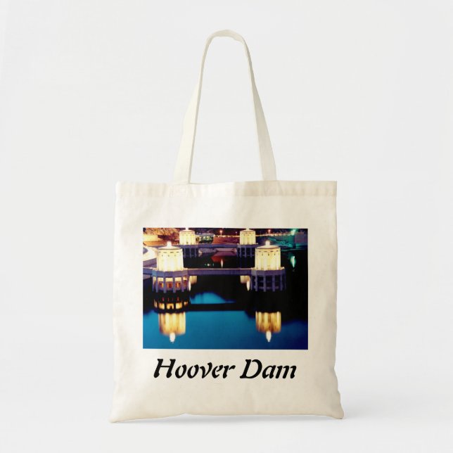 Tote Bag griffonnages 746, barrage de Hoover (Devant)
