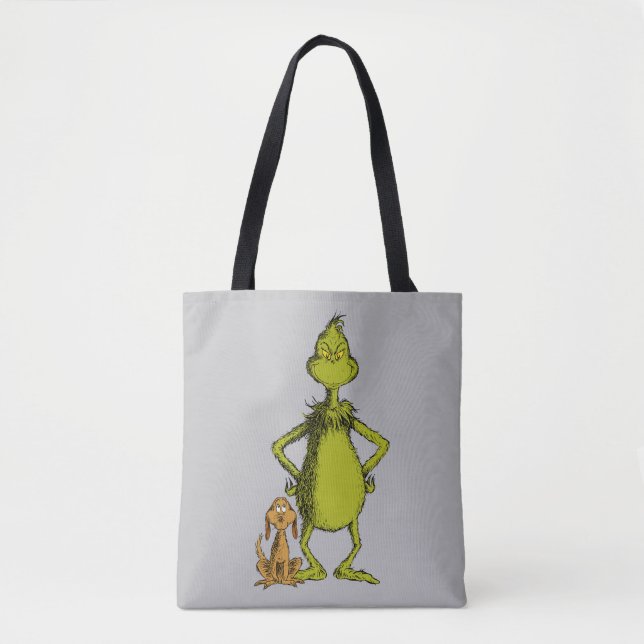 Tote Bag Grille | Position max. et Grinch (Devant)